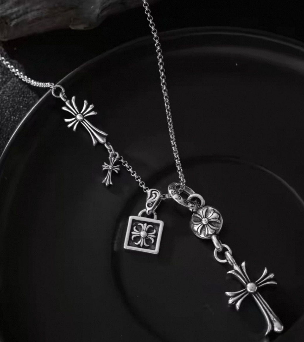 Steel Cross Pendant