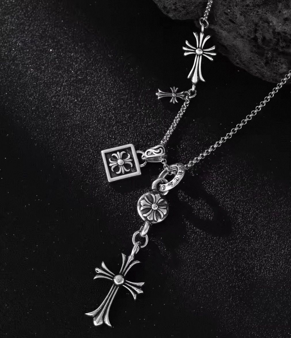 Steel Cross Pendant
