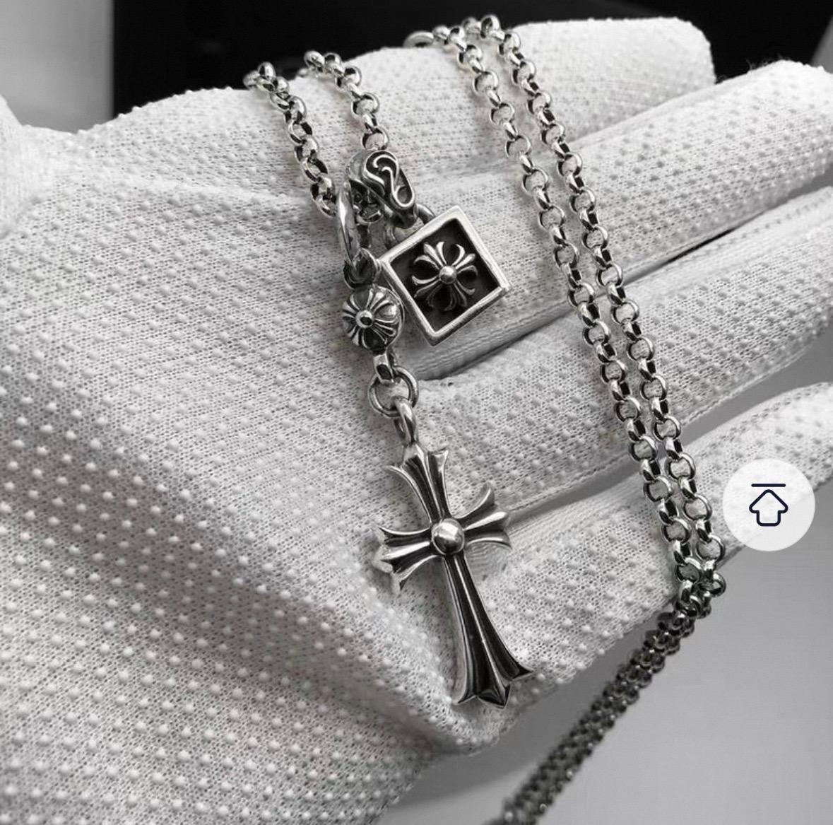 Steel Cross Pendant